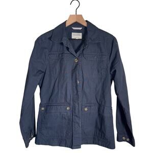 CRAGHOPPERS Gorpcore Classic Navy Button-Up Shirt S